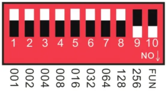 kingmaled QJ FB50RGBWRFDMXT 50W RGBW Twinkle Fiber Optics Light - DMX MODE 4