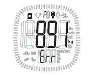 TRANSTEK GBF-1267-F Body Fat Analyzer-14'