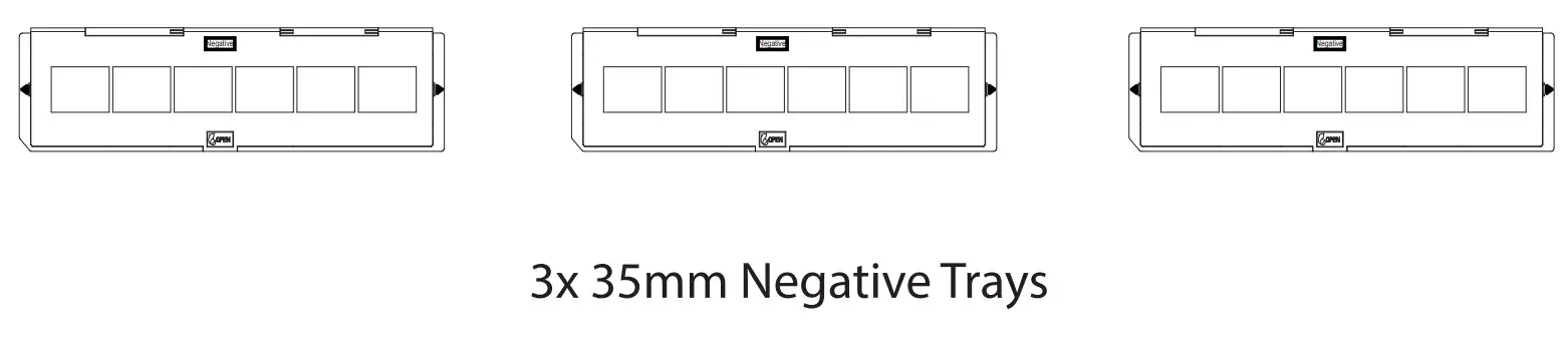 MAGNASONIC NT01 Long Negative Trays