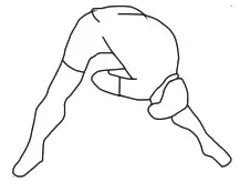 Bent Over Leg Stretch