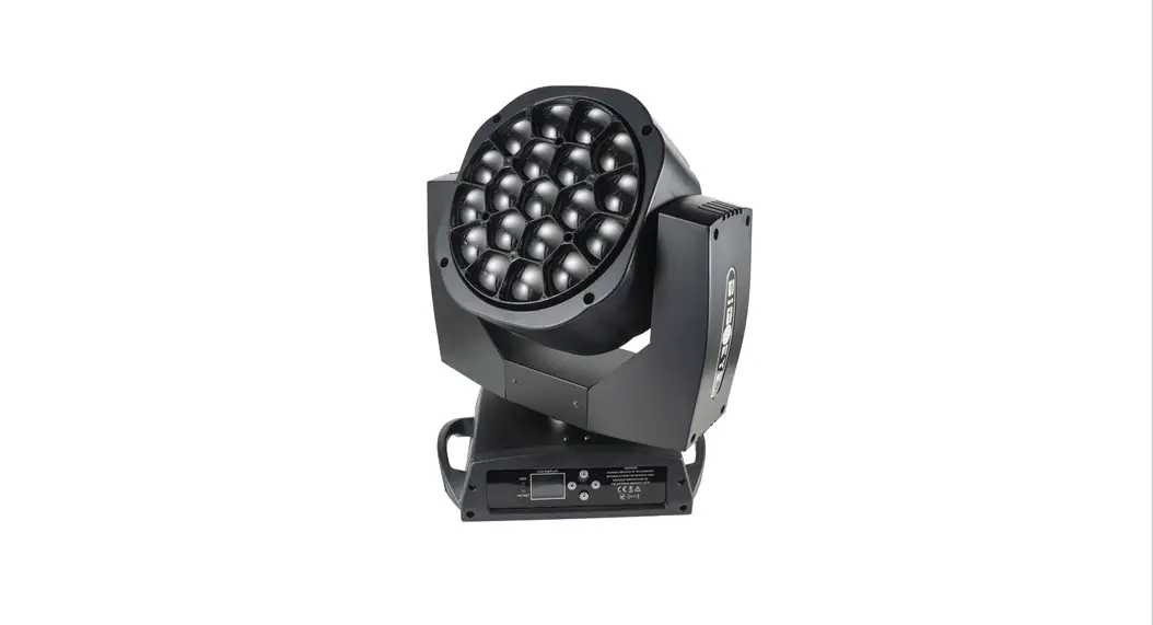 Flash P7100547 Moving Head 19x15w Big Eye User Manual Flash P7100547 Moving Head 19x15w Big Eye User Manual