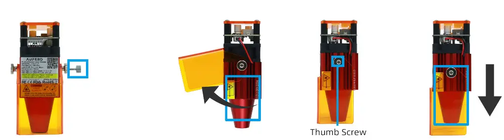 AUFERO LU2 4 LF Laser Module