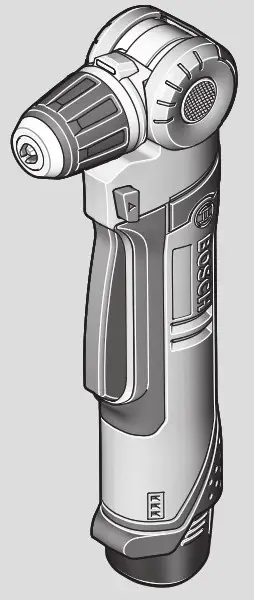 BOSCH GWB 12V 10 Professional Cordless Angle Drill