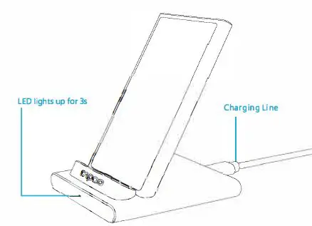 rapoo XC350 Wireless Induction Charger for Smartphone Fig1