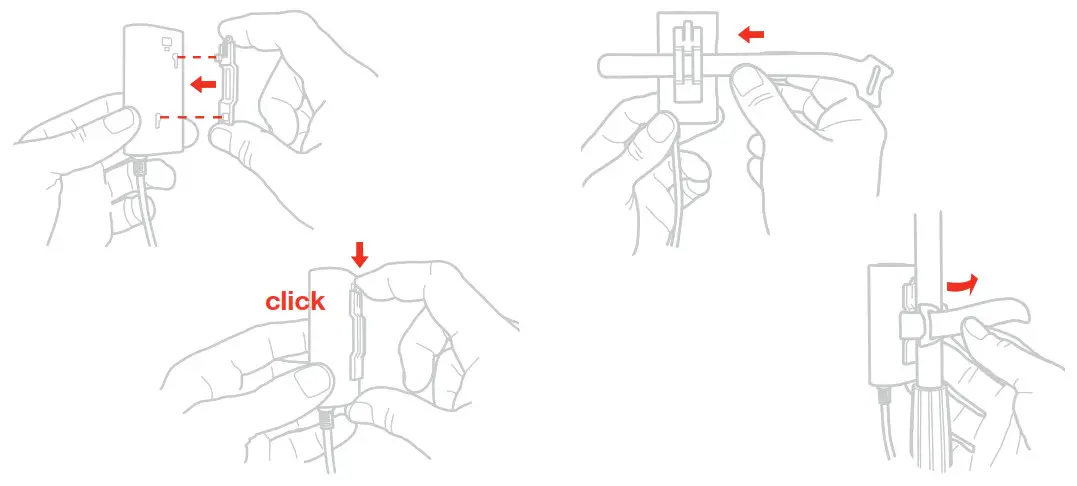 If needed, connect the