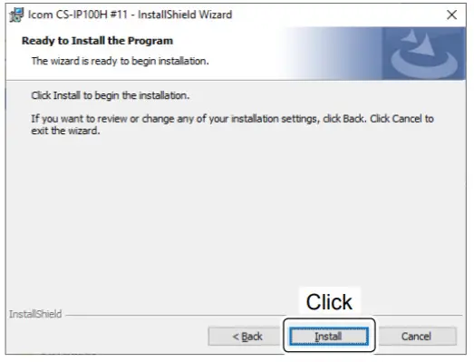 iCOM CS IP100H License Free IP Radio for WLAN - Installing 4