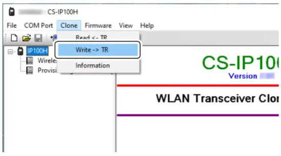 iCOM CS IP100H License Free IP Radio for WLAN - transceiver 3