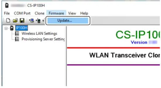 iCOM CS IP100H License Free IP Radio for WLAN - transceiver 4