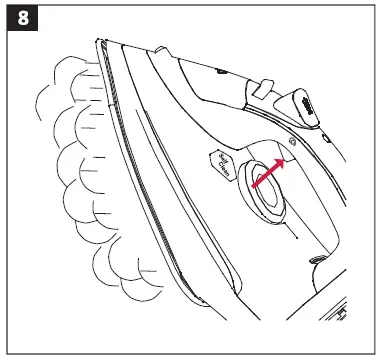 Menuett 014466 Cordless Steam Iron fig8