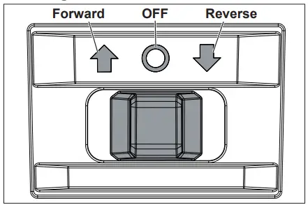 milwaukee MXF500 MX Fuel Sewer Drum Machine - Switch