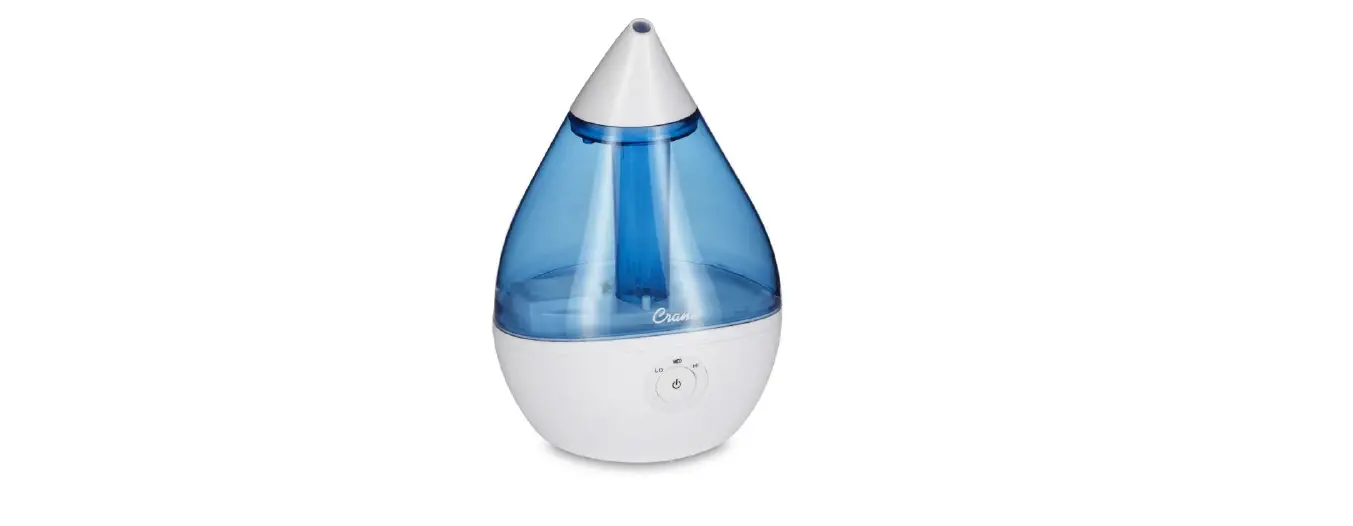 Crane R-ee-5302 Droplet 0.5 Gallon Ultrasonic Cool Mist Humidifier Instruction Manual