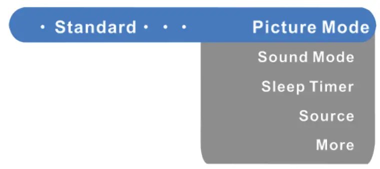 kogan TU9220 Series 9 58 Inch Smart HDR 4K LED TV - Settings