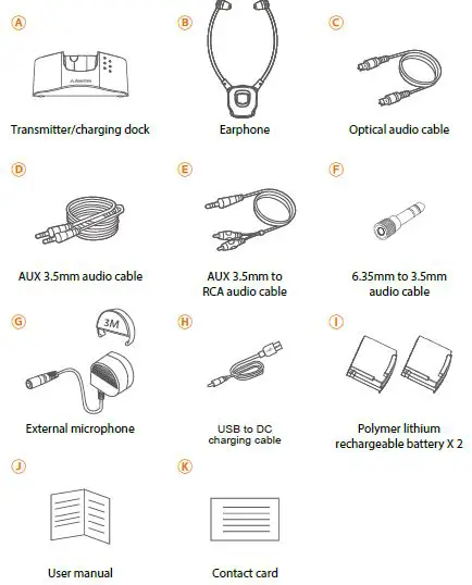 Avantree HT381 Wireless Hearing Enhancing System 1