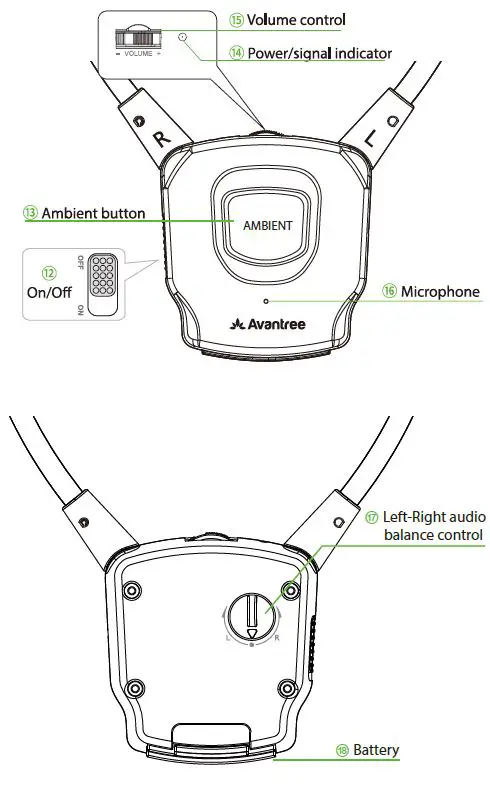 Avantree HT381 Wireless Hearing Enhancing System 4