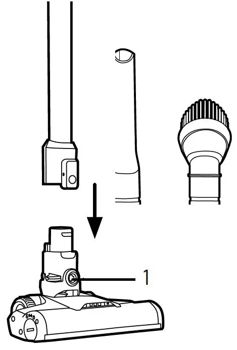 HOOVER BH53310 ONEPWR Blade+ Cordless Stick Vacuum Cleaner 6