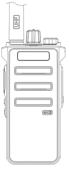 RETEVIS RT86 Hidden Display UHF Handheld Two Way Radio