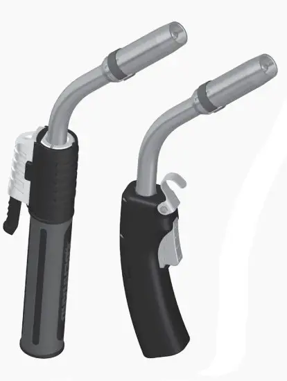 BERNARD 600 Amp W Gun Series MIG Guns