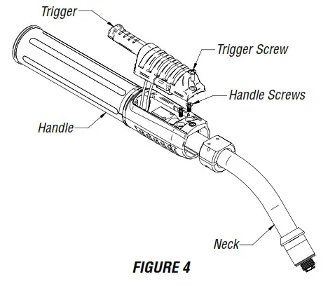 BERNARD 600 Amp W Gun Series MIG Guns - FIGURE 4