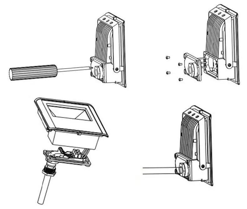 PEREL-LEDA7001NW-B-Outdoor-LED-Flood-Light-1