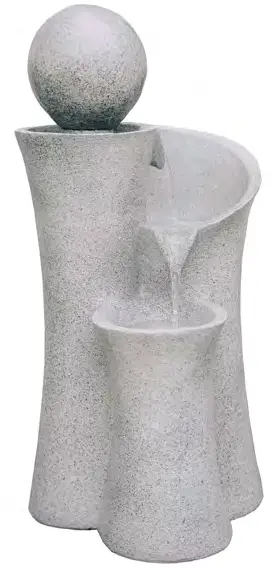 XBRAND CR3617FTNA Sphere Cascading Fountain -