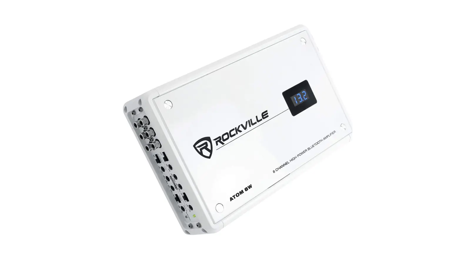 Rockville Atom 8w 8 Channel 3500 Watt Marine/boat Amplifier-complete Features/user Manual Rockville Atom 8w 8 Channel 3500 Watt Marine/boat Amplifier-complete Features/user Manual