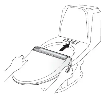 bio Bidet BB1700 Toilet Seat - Assembly