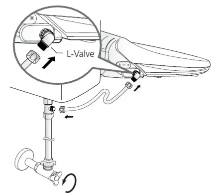 bio Bidet BB1700 Toilet Seat - Flexible Tube