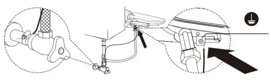 bio Bidet BB1700 Toilet Seat - OPTIONAL GROUND INSTRUCTIONS