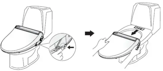 bio Bidet BB1700 Toilet Seat - Toilet Bow