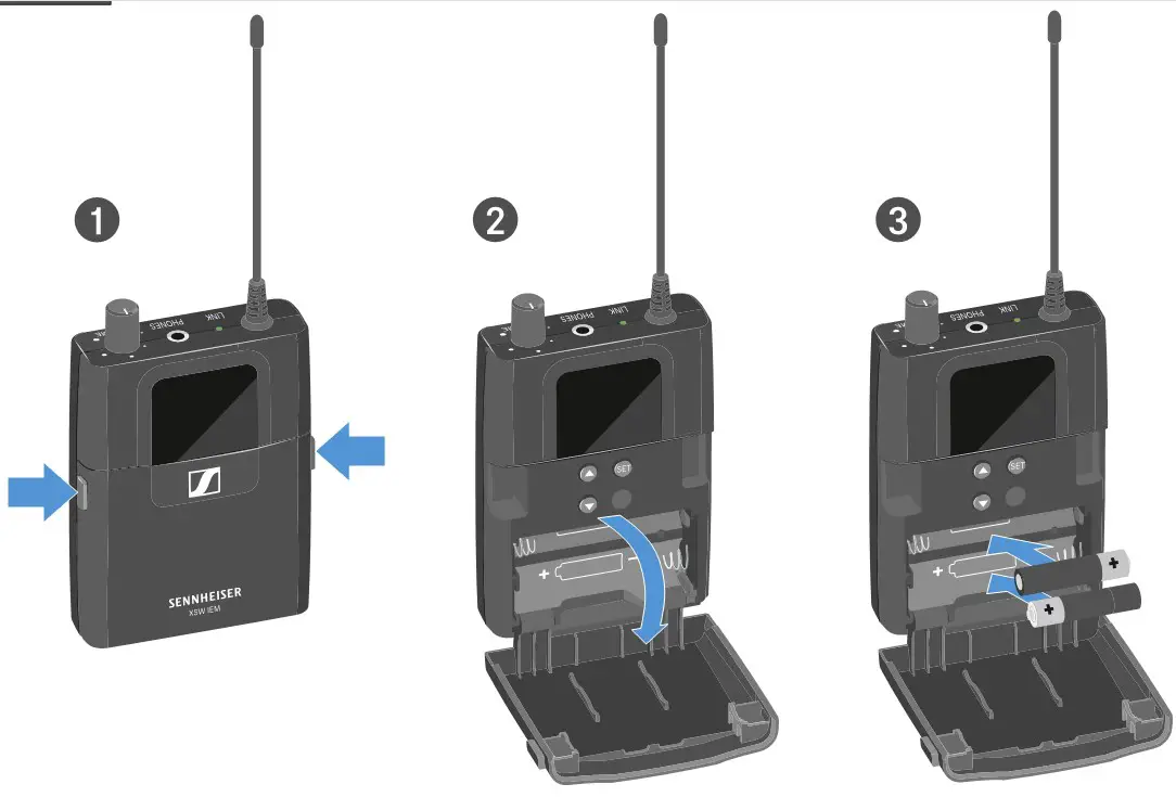 SENNHEISER XSW IEM EK XS Wireless In-Ear Monitoring System - Battery