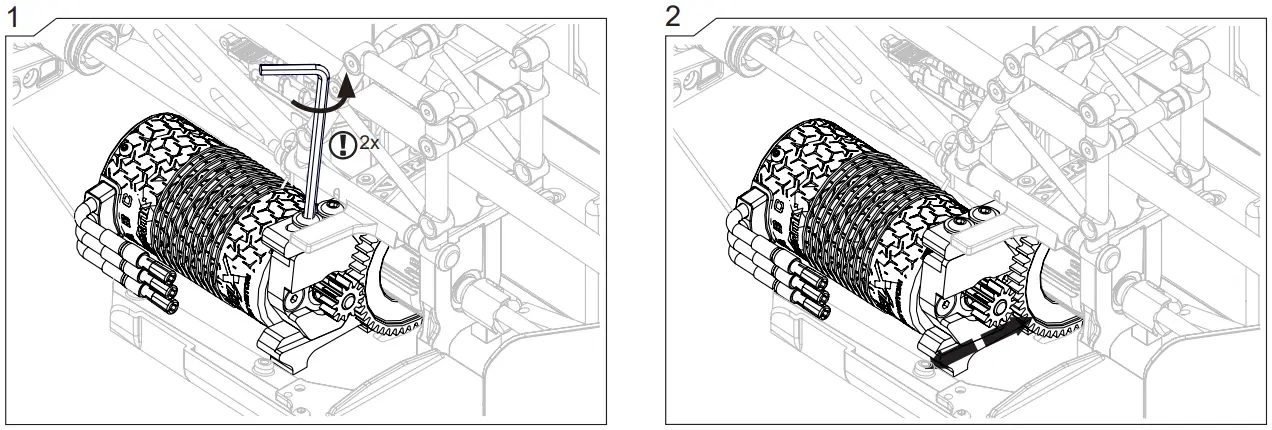 Change the Pinion/Motor