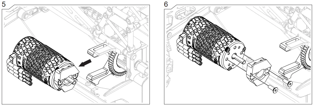 Change the Pinion/Motor