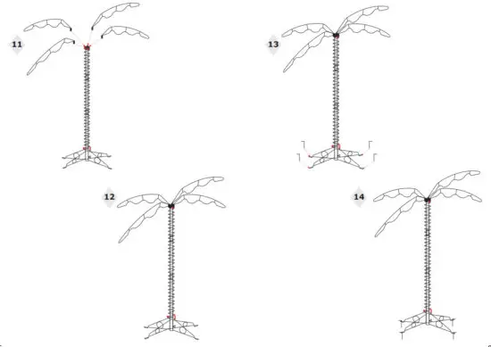 COSTWAY EU10033 EU10032 LED Rope Lighter Palm Tree - figure 3