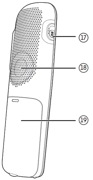 vtech Amplified Accessory Handset Big Buttons Display - indicator