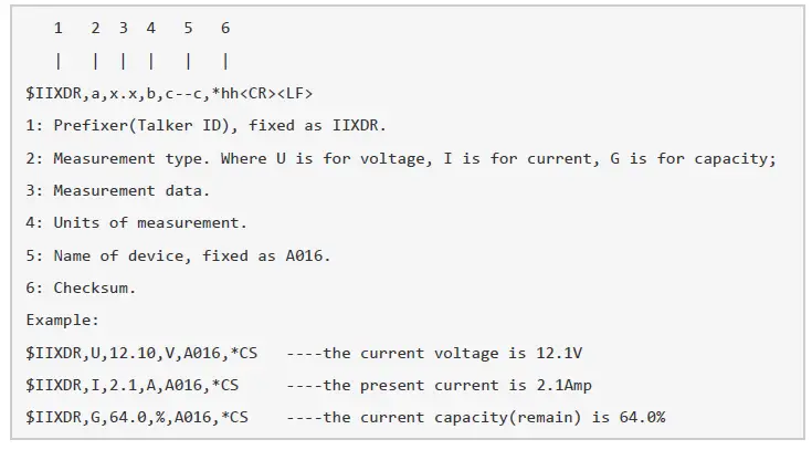 QUARK-ELEC QK-A016- Battery- Monitor- with- NMEA- 0183- Message- Output -5
