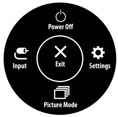 LG 34WL75C 34 Inch 21 9 UltraWide QHD Curved IPS Monitor - Main Menu Features