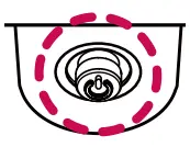 LG 34WL75C 34 Inch 21 9 UltraWide QHD Curved IPS Monitor - e bottom of the monito