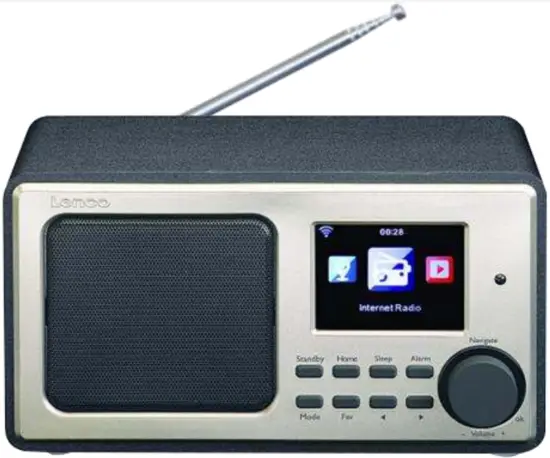 Lenco DIR-110 Internet Desk Radio FM Internet Radio