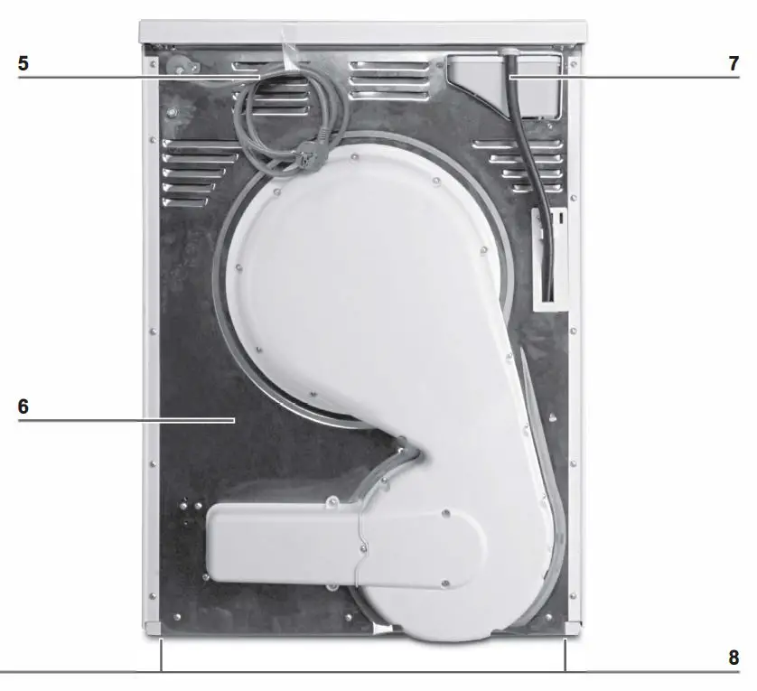 Haier HD90-A636-F Front Load Heat Tumble Dryers-FIG6