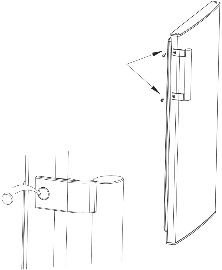 inventor DP1442S Double Door Refrigerator - Fig 1