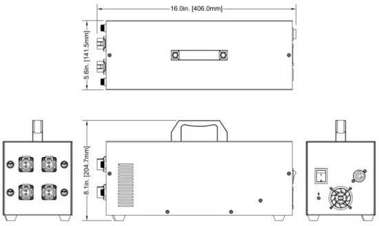 ADJ MDF2PSUX40 Power Supply - OVERVIEW1