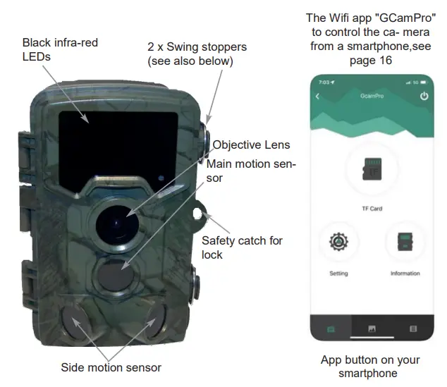 Berger Schr ter 32034 WiFi 4K Full HD Game Camera-FIG-1