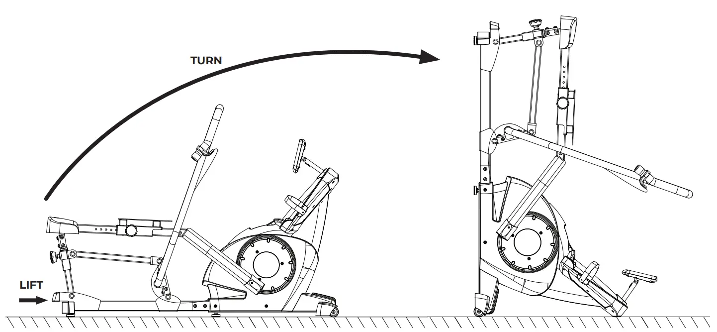 TEETER Power10 Elliptical Rower - fig 16