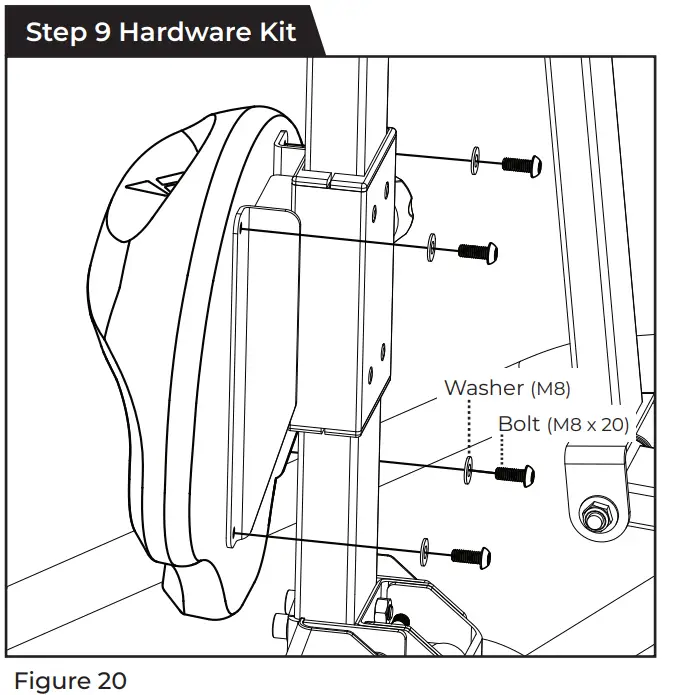 TEETER Power10 Elliptical Rower - fig 27