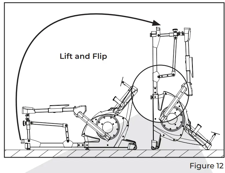 TEETER Power10 Elliptical Rower - fig 35