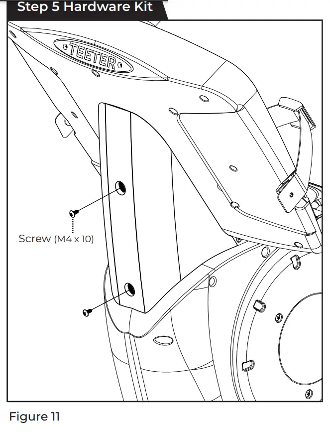 TEETER Power10 Elliptical Rower - fig 37