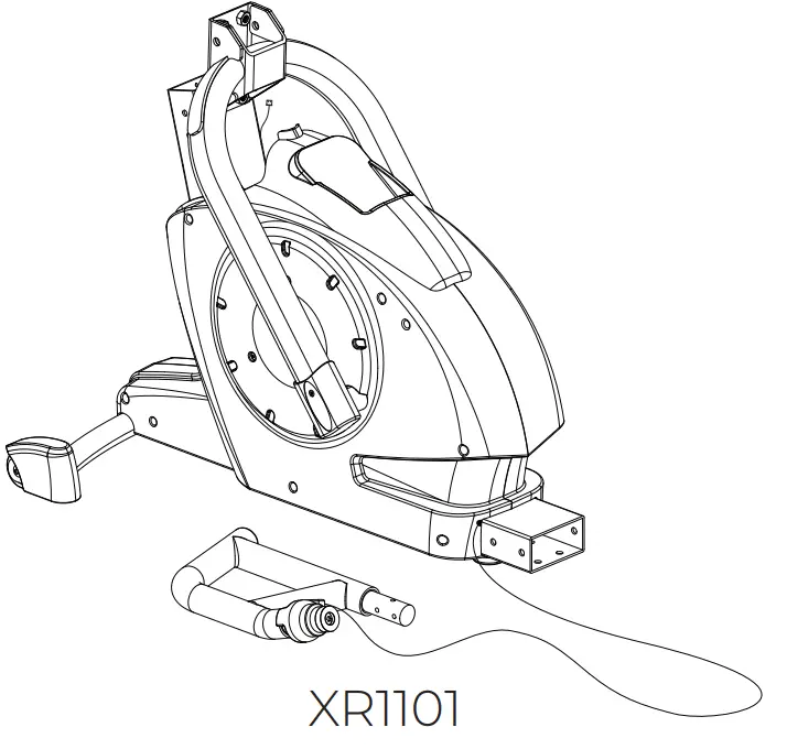 TEETER Power10 Elliptical Rower - fig 60
