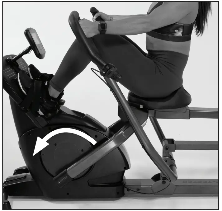 TEETER Power10 Elliptical Rower - fig 9