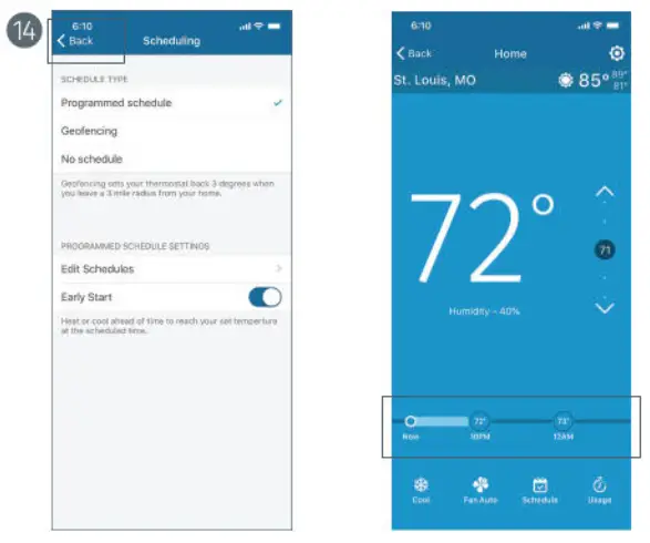 sensi Thermostat - or n er 2