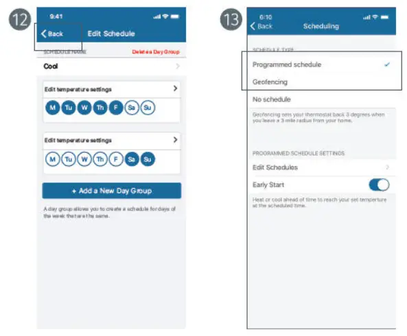 sensi Thermostat - or n er